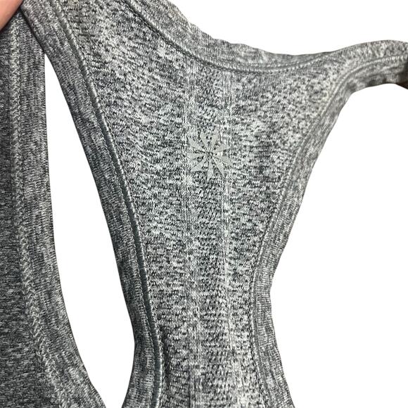Athleta Gray Fastest Track Ruched Tank Top Size Small - Picture 4 of 4